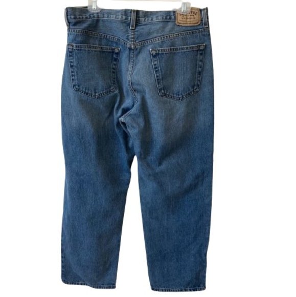 Signature Levi Strauss Jeans Men Tag Size 36 x 29 Relaxed Fit Medium Wash Mexico - Picture 4 of 12